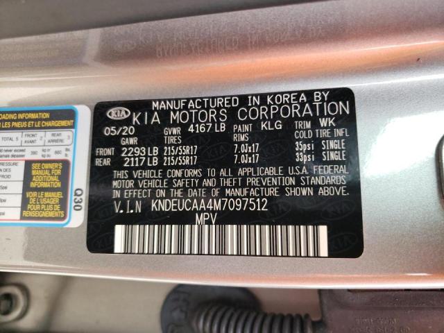2021 KIA SELTOS S KNDEUCAA4M7097512