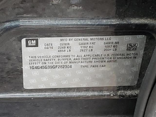 2016 BUICK LACROSSE S 1G4G45G39GF282304
