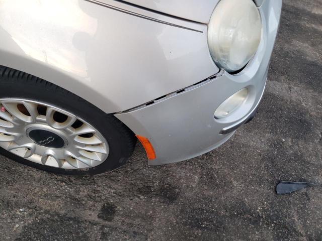 2012 FIAT 500 LOUNGE 3C3CFFCR3CT110478