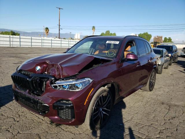 2022 BMW X5 M50I 5UXJU4C0XN9J77572