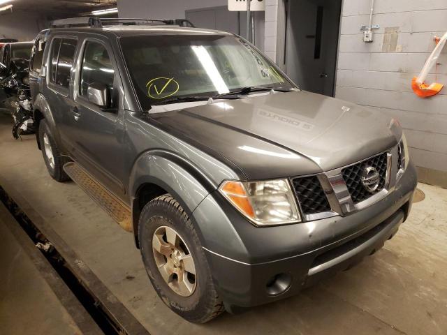 Salvage cars for sale from Copart Wheeling, IL: 2005 Nissan Pathfinder