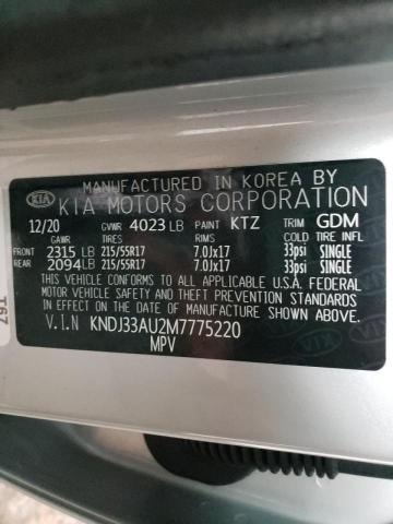 2021 KIA SOUL EX KNDJ33AU2M7775220