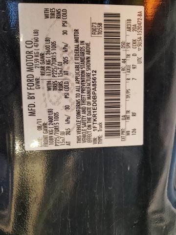 2011 FORD RANGER SUP 1FTKR1ED0BPA85612