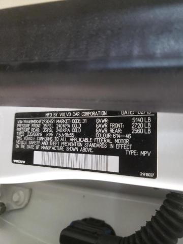 2015 VOLVO XC60 T6 PR YV449MDK4F2730451