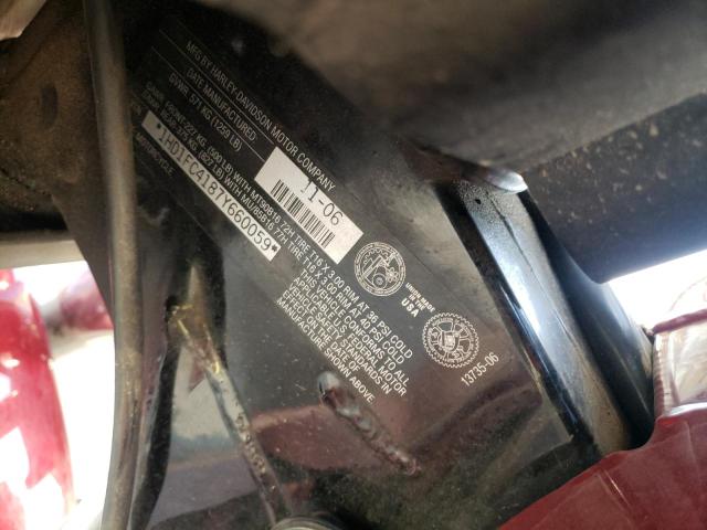 2007 HARLEY-DAVIDSON FLHTCUI 1HD1FC4187Y660059