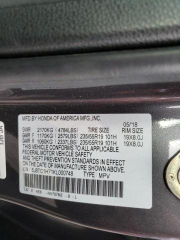 2019 ACURA RDX ADVANC 5J8TC1H71KL000748