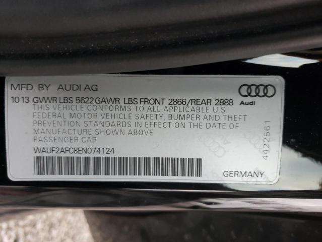 2014 AUDI S6 WAUF2AFC8EN074124