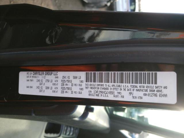 2012 JEEP LIBERTY SP 1C4PJMAK4CW149581