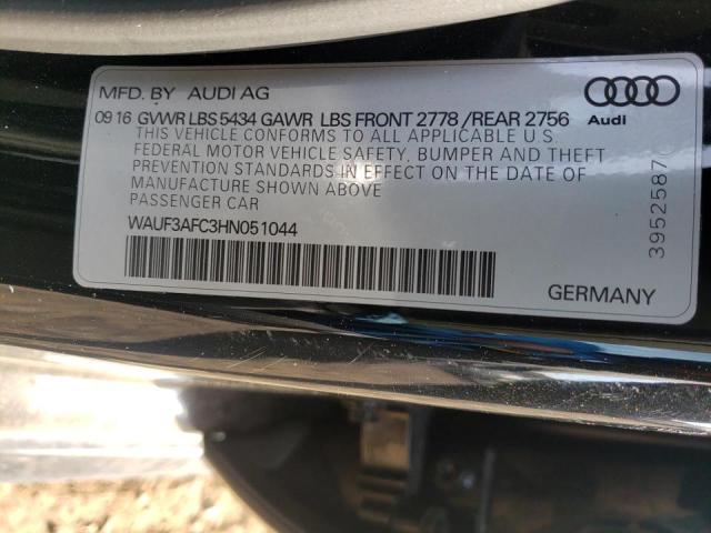 2017 AUDI A6 COMPETI WAUF3AFC3HN051044