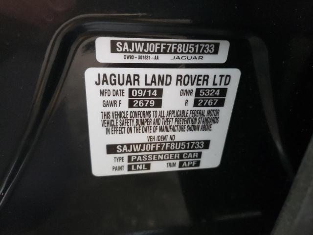 2015 JAGUAR XF SAJWJ0FF7F8U51733