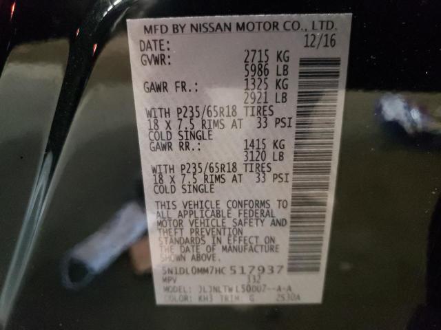 2017 INFINITI QX60 - 5N1DL0MM7HC517937