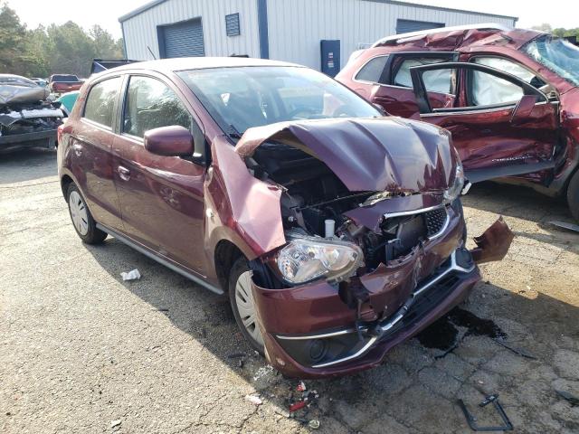 Salvage cars for sale from Copart Shreveport, LA: 2020 Mitsubishi Mirage ES