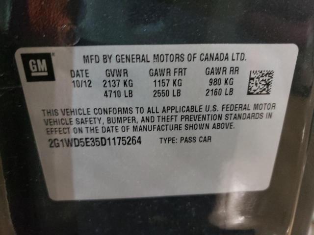 2013 CHEVROLET IMPALA POL 2G1WD5E35D1175264