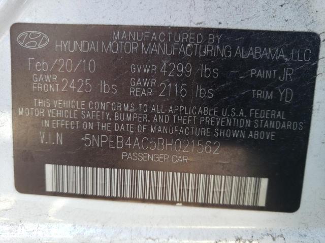 2011 HYUNDAI SONATA GLS - 5NPEB4AC5BH021562