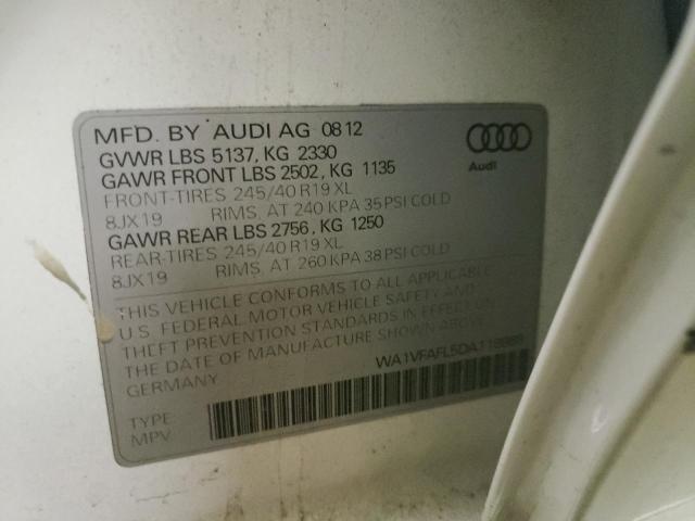 2013 AUDI A4 ALLROAD WA1VFAFL5DA119989