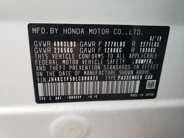 2020 ACURA RLX TECHNO JH4KC1F50LC000025