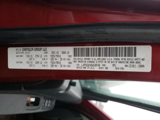 2011 JEEP LIBERTY SP 1J4PN2GK4BW538746