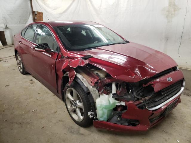 Salvage cars for sale from Copart Ebensburg, PA: 2015 Ford Fusion SE