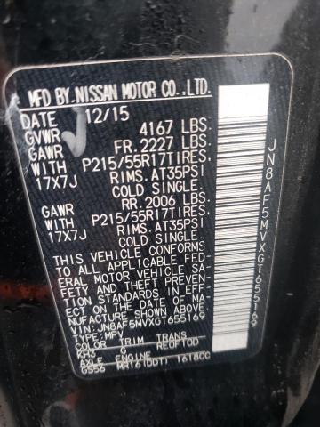 2016 NISSAN JUKE JN8AF5MVXGT655169