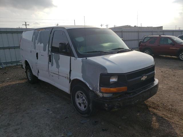Salvage trucks for sale at Mercedes, TX auction: 2007 Chevrolet Express G1