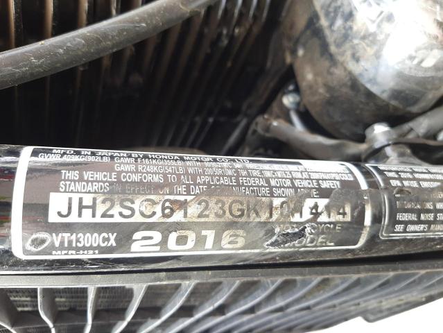 2016 HONDA VT1300 CX JH2SC6123GK101414