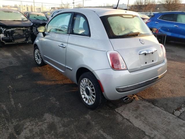 2012 FIAT 500 LOUNGE 3C3CFFCR3CT110478