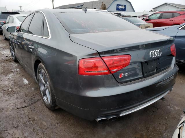 2013 AUDI S8 QUATTRO WAUD2AFD3DN029297
