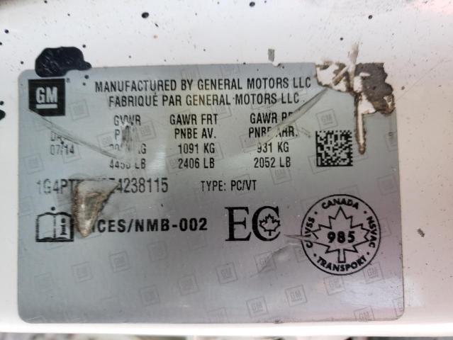 2014 BUICK VERANO PRE 1G4PT5SV0E4238115