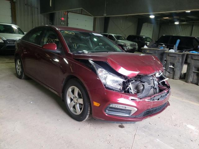 Chevrolet Cruze salvage cars for sale: 2016 Chevrolet Cruze