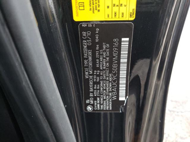 2011 BMW 135 I WBAUC9C50BVM09168