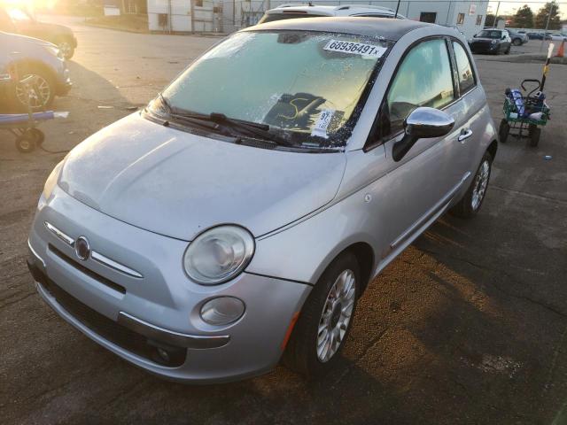 2012 FIAT 500 LOUNGE 3C3CFFCR3CT110478