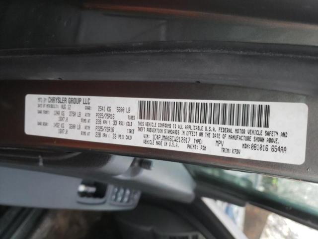 2012 JEEP LIBERTY SP 1C4PJMAK6CW212017