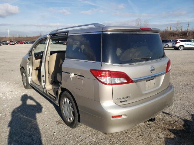 2012 NISSAN QUEST JN8AE2KP2C9031119