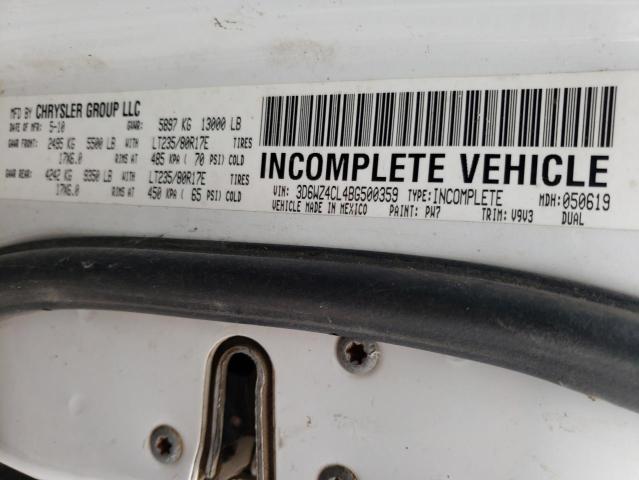2011 DODGE RAM 3500 S 3D6WZ4CL4BG500359