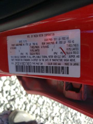 2014 MAZDA MAZDA2 SPO JM1DE1KY8E0174613