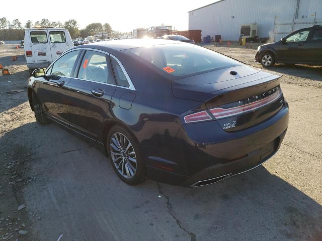 2017 LINCOLN MKZ SELECT 3LN6L5C97HR625172
