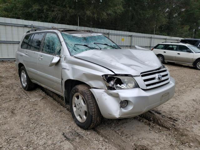Salvage cars for sale from Copart Midway, FL: 2006 Toyota Highlander