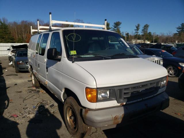 Salvage cars for sale from Copart Exeter, RI: 2005 Ford Econoline