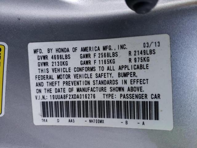 2013 ACURA TL 19UUA8F2XDA016276