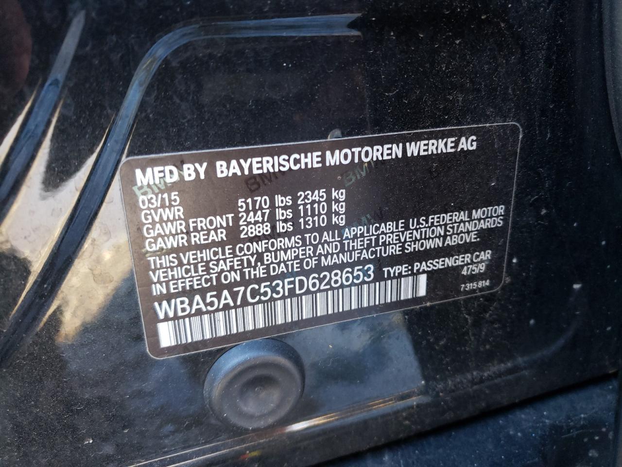 BMW 528 xi 2015