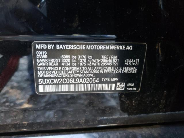 VIN 5UXCW2C06L9A02064 2020 BMW X7, Xdrive40I no.10