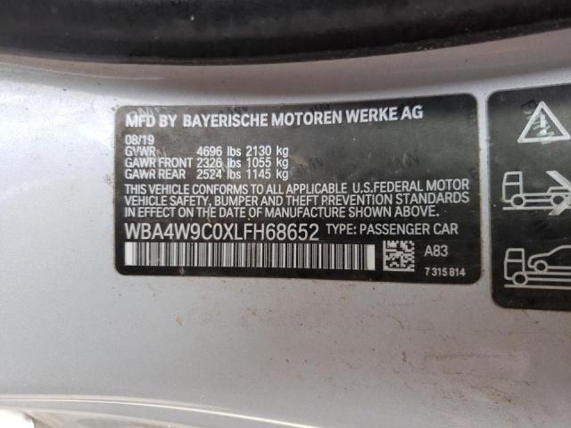 2020 BMW 440XI WBA4W9C0XLFH68652