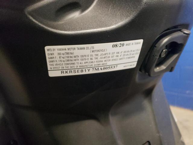 2021 YAMAHA YW125 RKRSEB1Y7MA005537