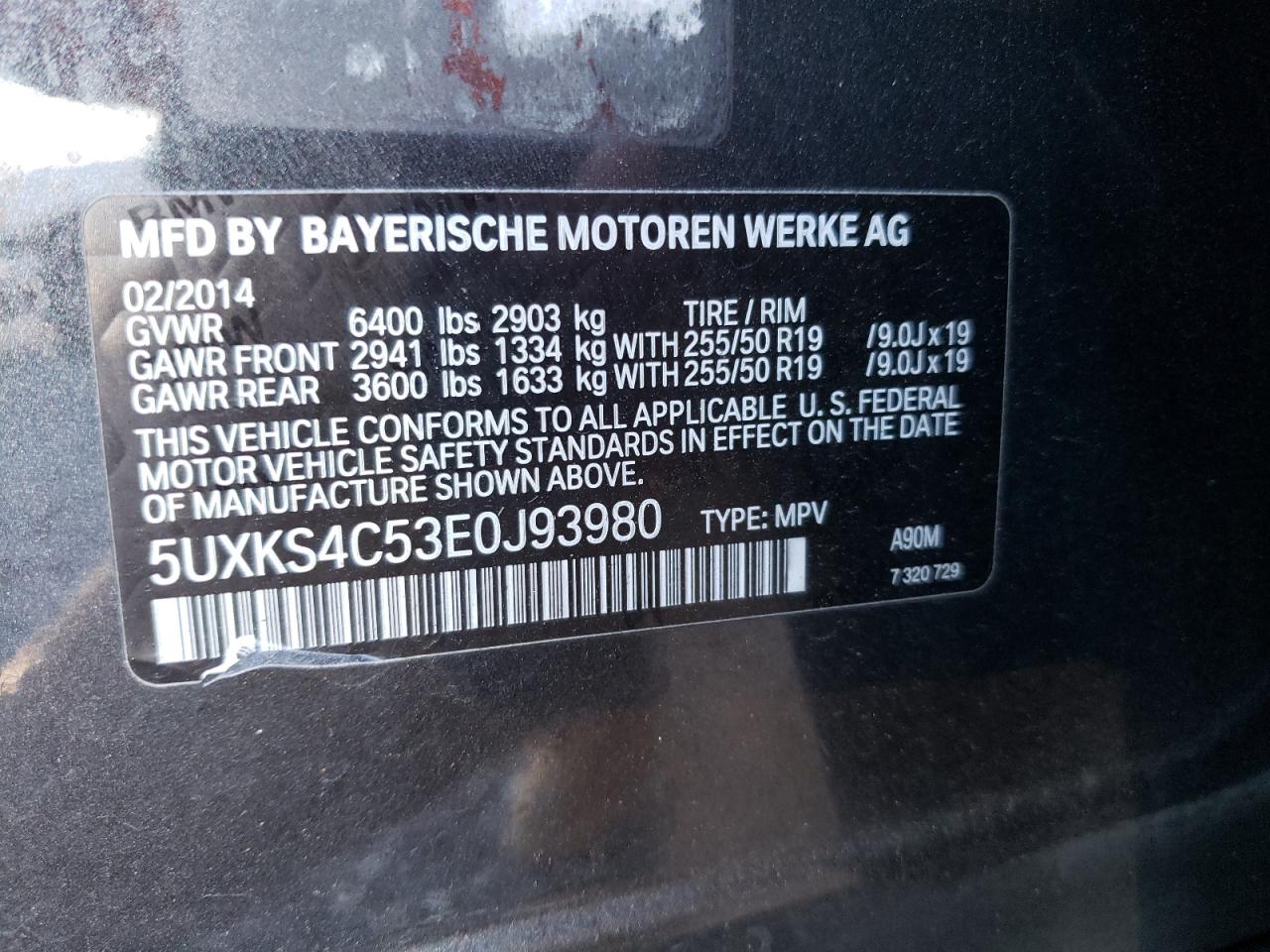 BMW X5 xdrive3 2014