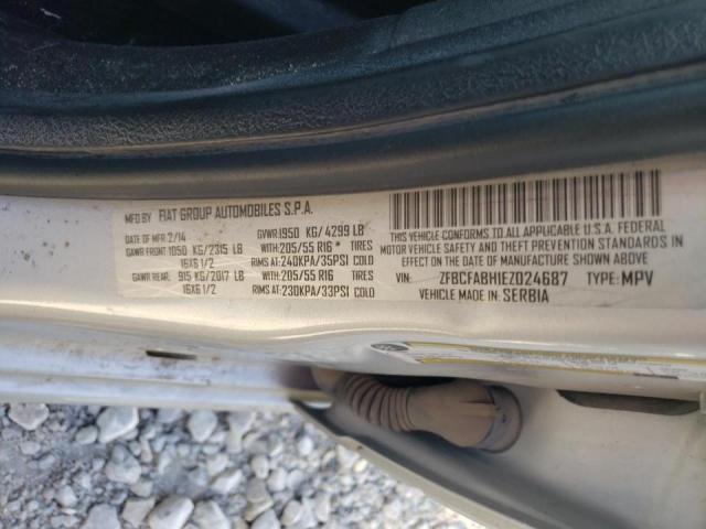 2014 FIAT 500L EASY ZFBCFABH1EZ024687