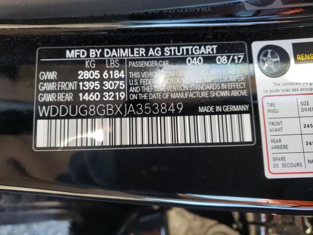 2018 MERCEDES-BENZ S 560 4MAT WDDUG8GBXJA353849