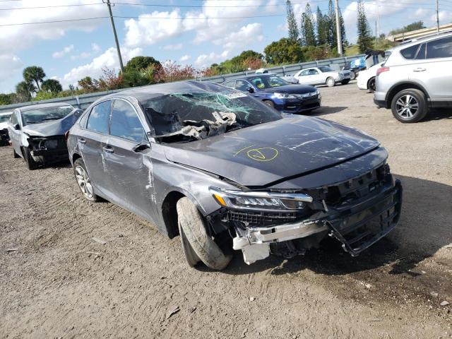 Salvage cars for sale from Copart Miami, FL: 2019 Honda Accord LX