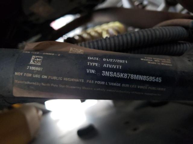 2021 POLARIS RZR TRAIL 3NSA5K878MN859545