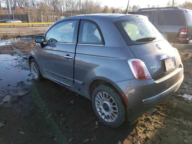 2012 FIAT 500 LOUNGE 3C3CFFCR0CT366433