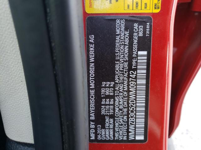 2013 MINI COOPER COU WMWZB3C52DWM09742